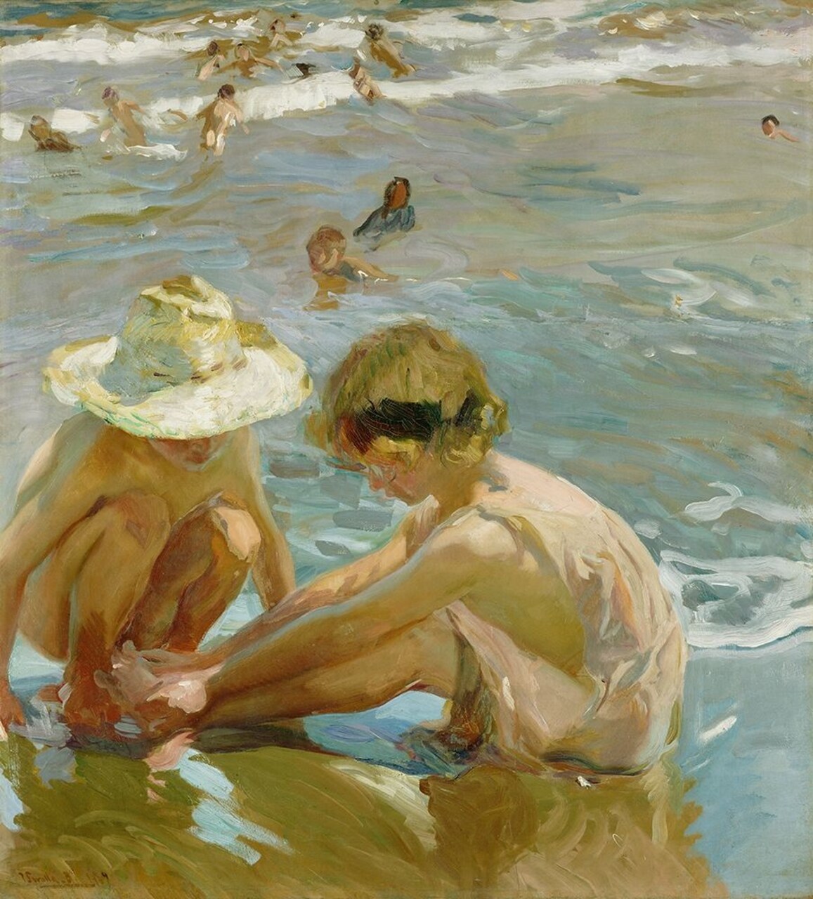 The Wounded Foot Poster Print by Joaquin Sorolla y Bastida - Item # VARPDX459659
